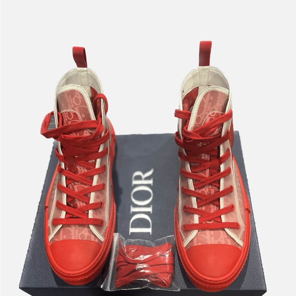 Christian Dior B23 Oblique Sneakers - Picture 1 of 5